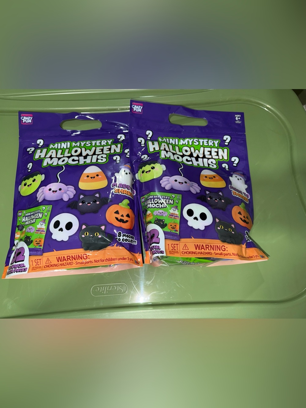 Mini Mystery Halloween Mochis 2 Packs